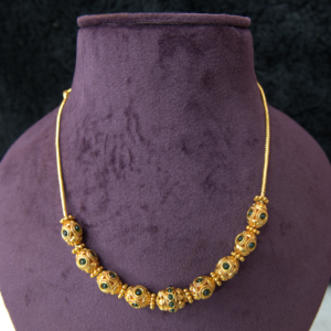 SN 035 Green ball chain