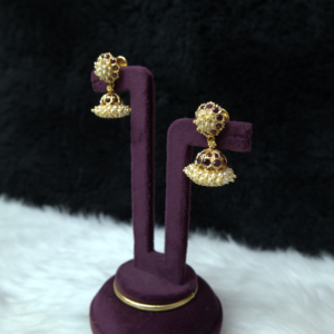 JK 004 Ruby Red Large size belli mooda jumki
