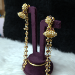 JK 008 Large Red jumki with Matti