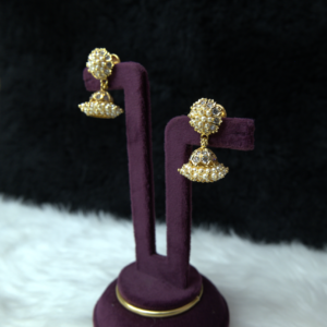 JK 010 Large Size White crystal jumki