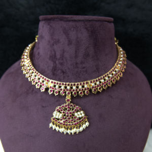AD 015 Red and pearls Addige