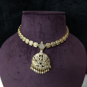 SH 046 White stone Necklace
