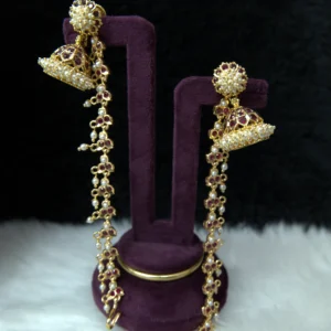 JK 008 Large Red jumki with Matti